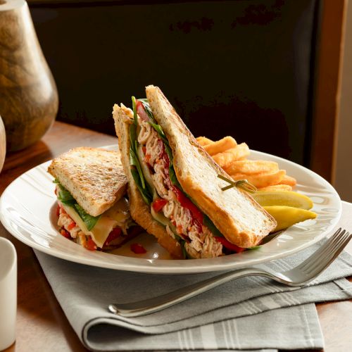 Legends Menu Item: Chicken Pesto Panini